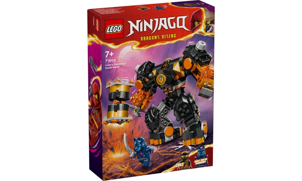 LEGO® Ninjago: 71806 - Coles Erdmech box