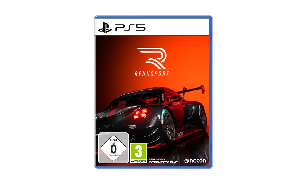 Rennsport  Spiel für PS5 box