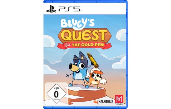 Blueys Quest for the gold Pen  Spiel für PS5
