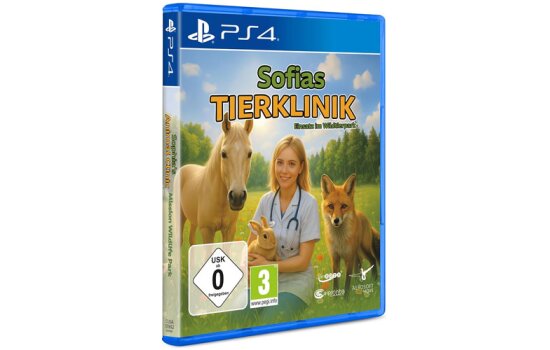 Sofias Tierklinik - Einsatz im Wildtierpark Spiel für PS4 - NEU & OVP