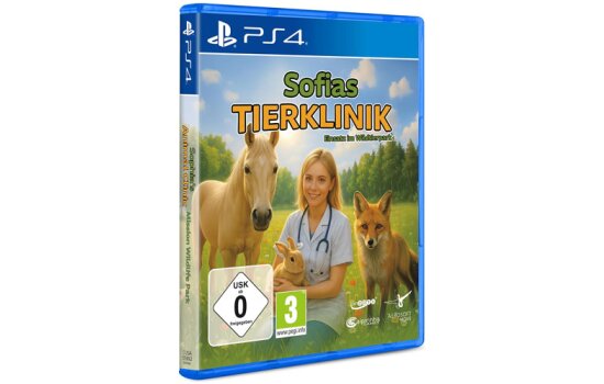 Sofias Tierklinik - Einsatz im Wildtierpark  Spiel für PS4