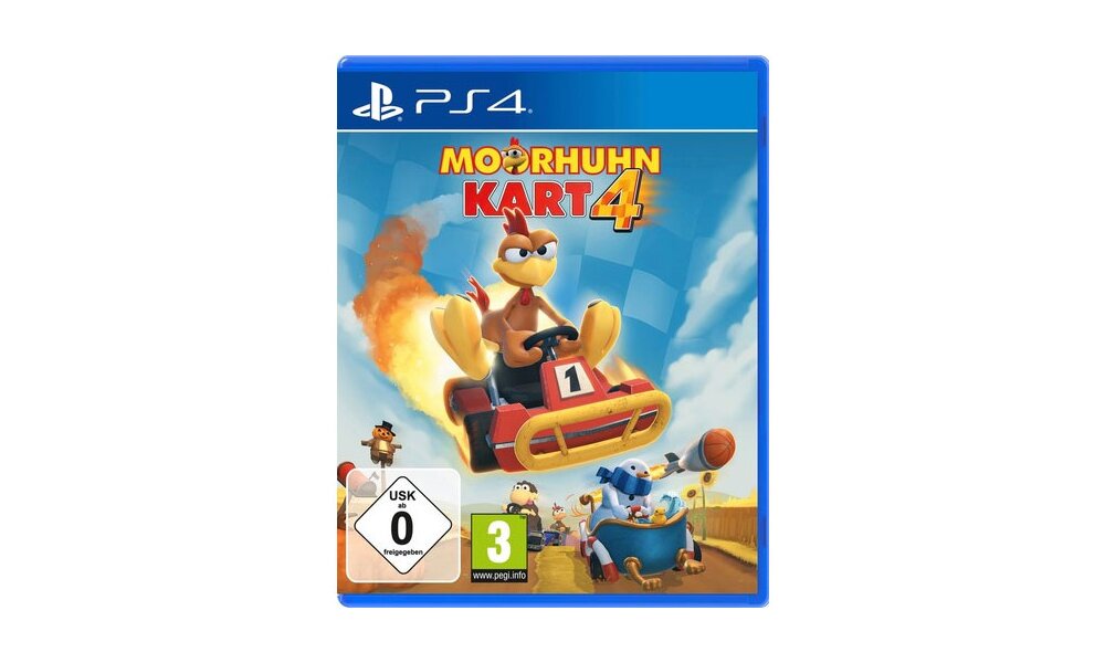 Moorhuhn Kart 4  Spiel für PS4  mul box