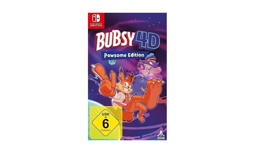 Bubsy 4D Pawsome Edition Spiel für Nintendo Switch - NE