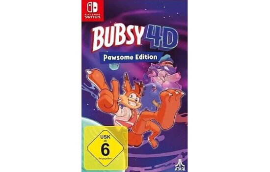 Bubsy 4D Pawsome Edition Spiel für Nintendo Switch - NEU & OVP