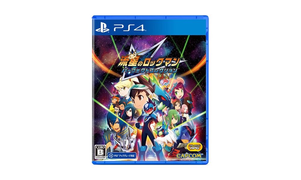Mega Man Star Force: Legacy Col.  PS4 JP box