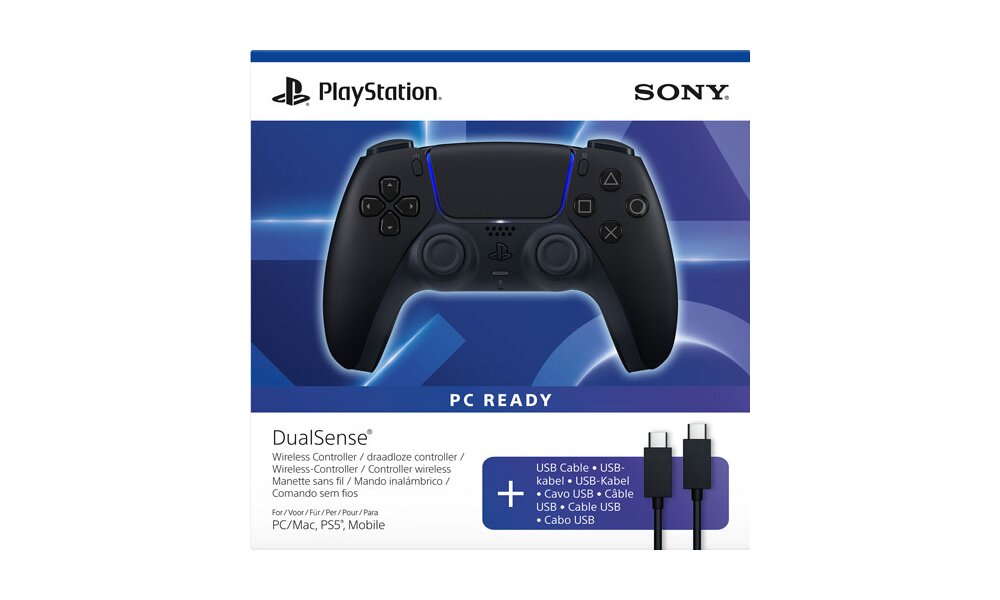 PS5  Controller DualSense  V3  Midnight Black +USB  Kabel f&