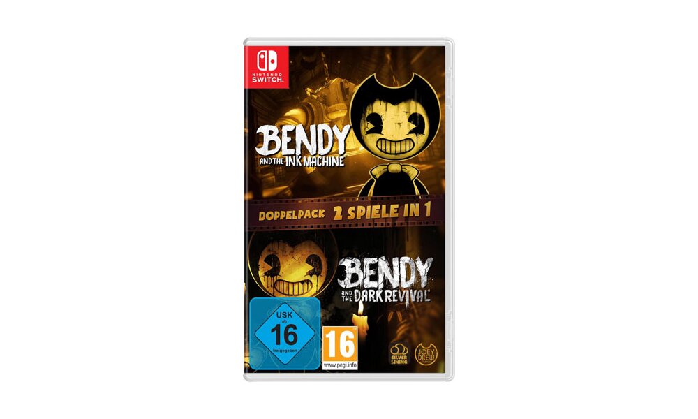 Bendy  Double Pack  Switch  Ink Machine + Dark Revival
