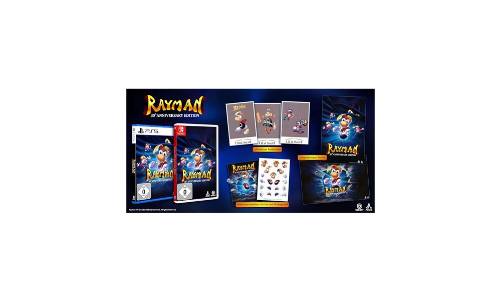 Rayman 30th Anniversary Edition  Spiel f box