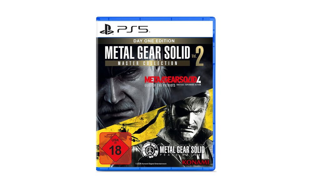 MGS Master Collection 2 - Day One Ed. Sp box