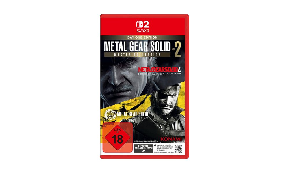 MGS Master Collection 2 - Day One Ed. Sp box