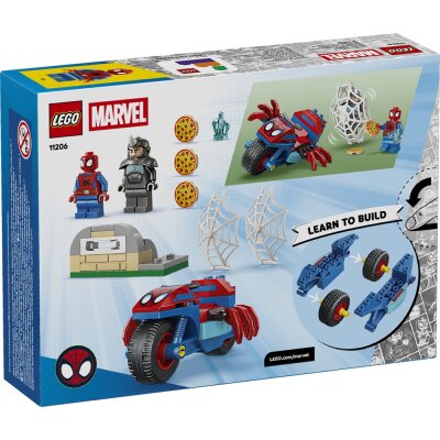 LEGO® Spidey: 11206 - Spidey auf Motorrad vs. Rhino