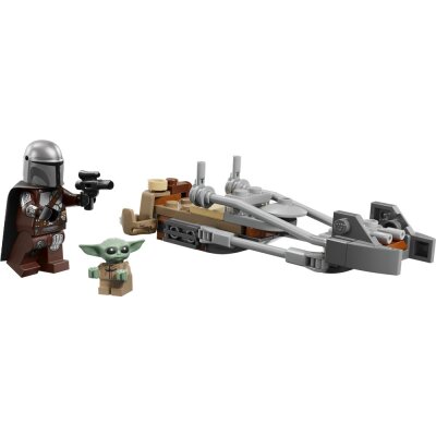 LEGO® Star Wars: 75436 - Der Mandalorianer und Grogu auf ihrem Speeder Bike™