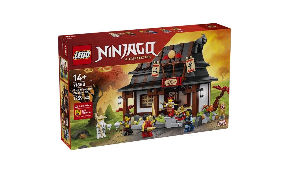 LEGO® Ninjago: 71858 - 15-jähri box