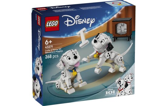 LEGO® Disney: 43271 - Die Welpen Lucky und Penny aus 101 Dalmatiner