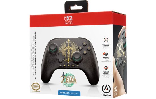 NSW2 Controller Advantage wireless Zelda  Decayed Master Sword