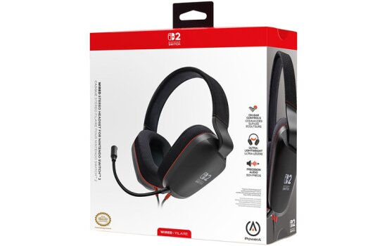 NSW2 Headset wired stereo black