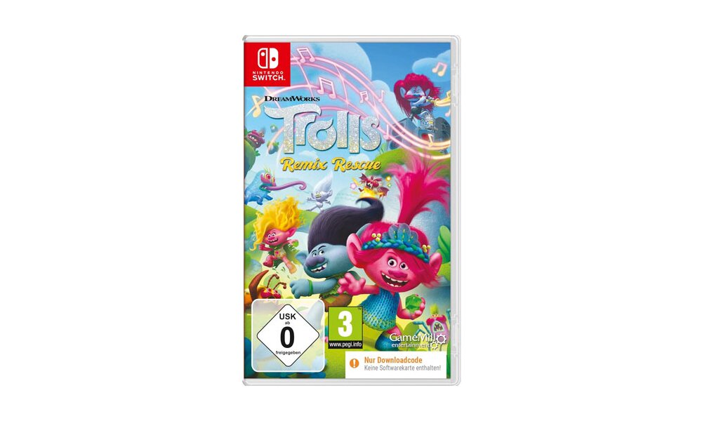 Trolls Remix Rescue  SWITCH  CIAB box