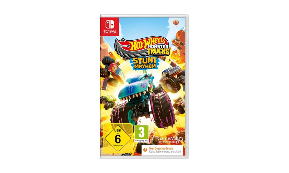 Hot Wheels Monster Trucks  SWITCH  CIAB   Stunt Mayhem