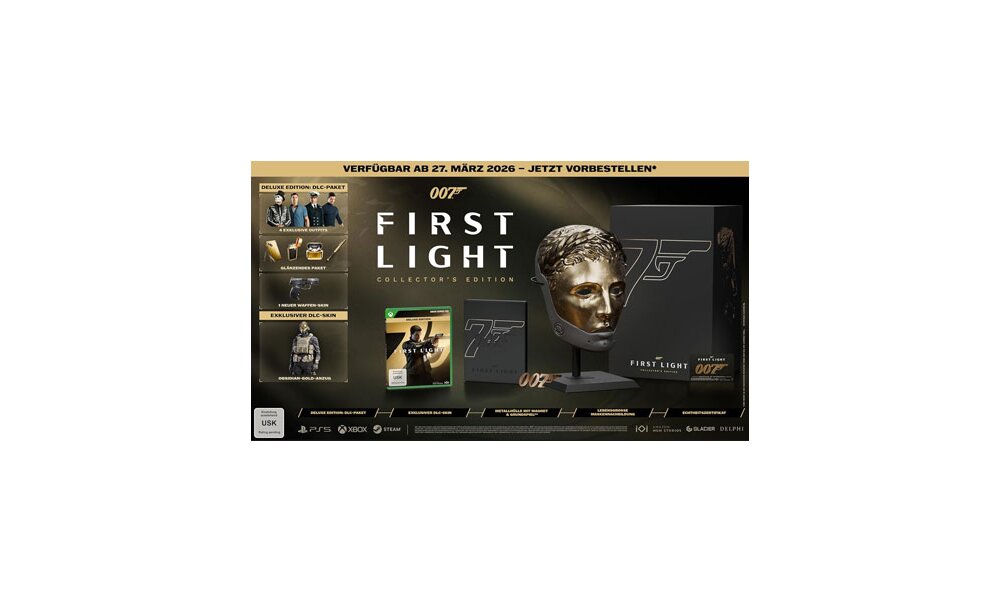 007 First Light    Masked Edition box