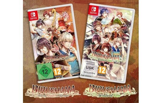 Birushana: Doppelpack  Spiel für Nintendo Switch  UK  Rising Flower of Genpei & Winds of Fate