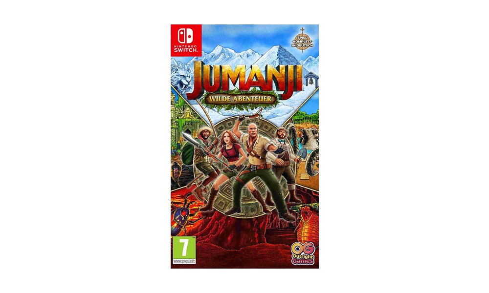 Jumanji: Wilde Abenteuer  Spiel für Nintendo Switch  AT