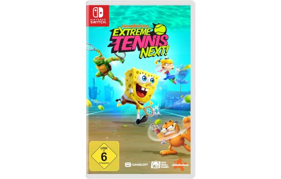 Nickelodeon Extreme Tennis: Next! Spiel für Nintendo Switch 2 - NEU & OVP