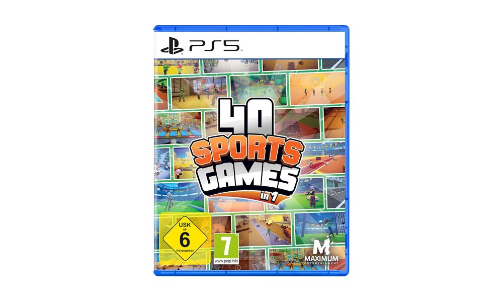40 Sports Games in 1  Spiel für PS5 box