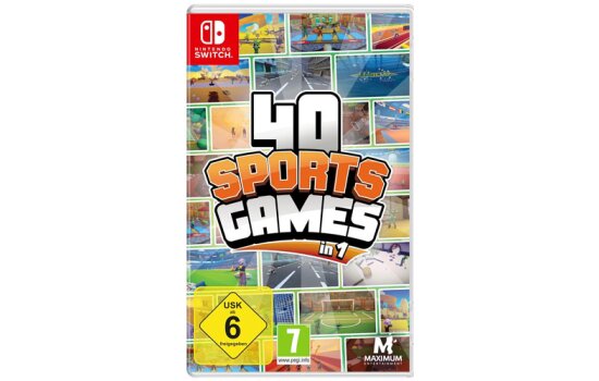 40 Sports Games in 1  Spiel für Nintendo Switch