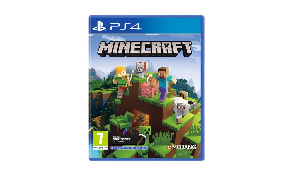 Minecraft  Spiel für PS4  Starter Collection