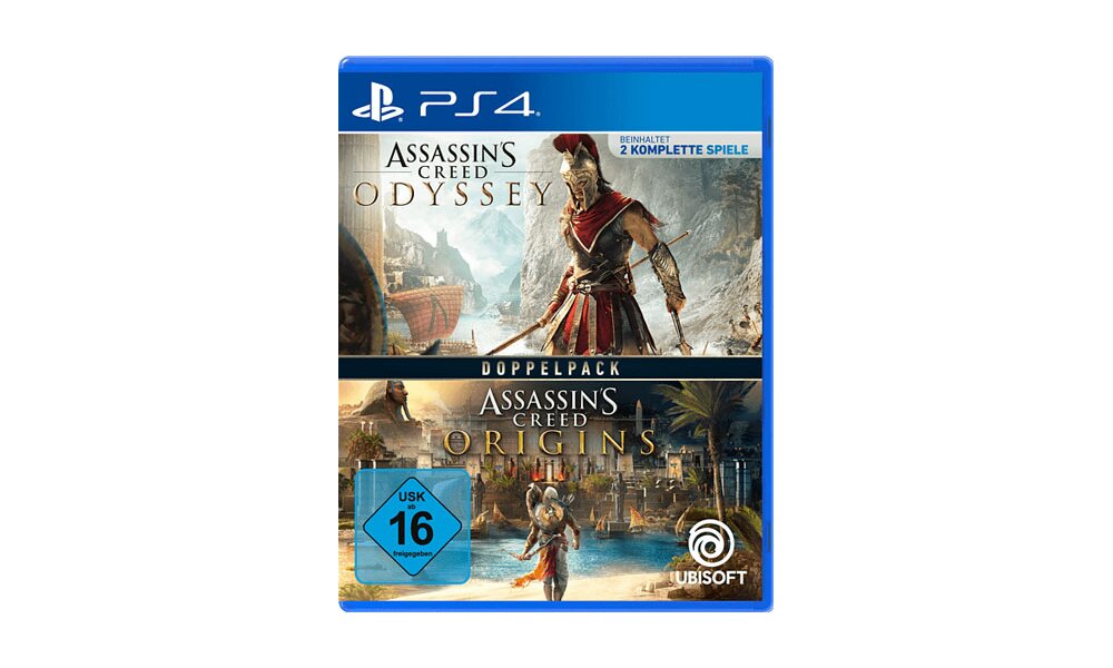AC Doublepack Odyssey + Origins  Spiel für PS4