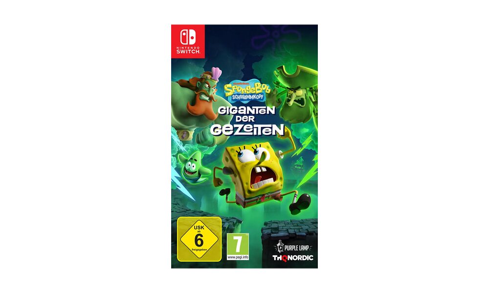 SpongeBob - Giganten der Gezeiten Spiel für Nintendo Sw