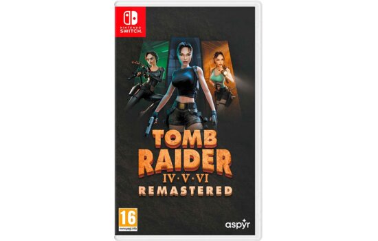 Tomb Raider 4-6 Remastered INT Spiel für Nintendo Switch - NEU & OVP