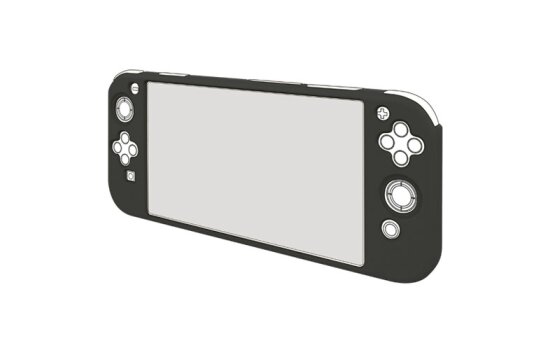 Switch Lite Silicon Glove (grey/black)