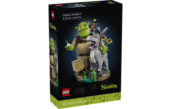 LEGO® Shrek: 72423 - Shrek, Esel und Der Gestiefelte Kater