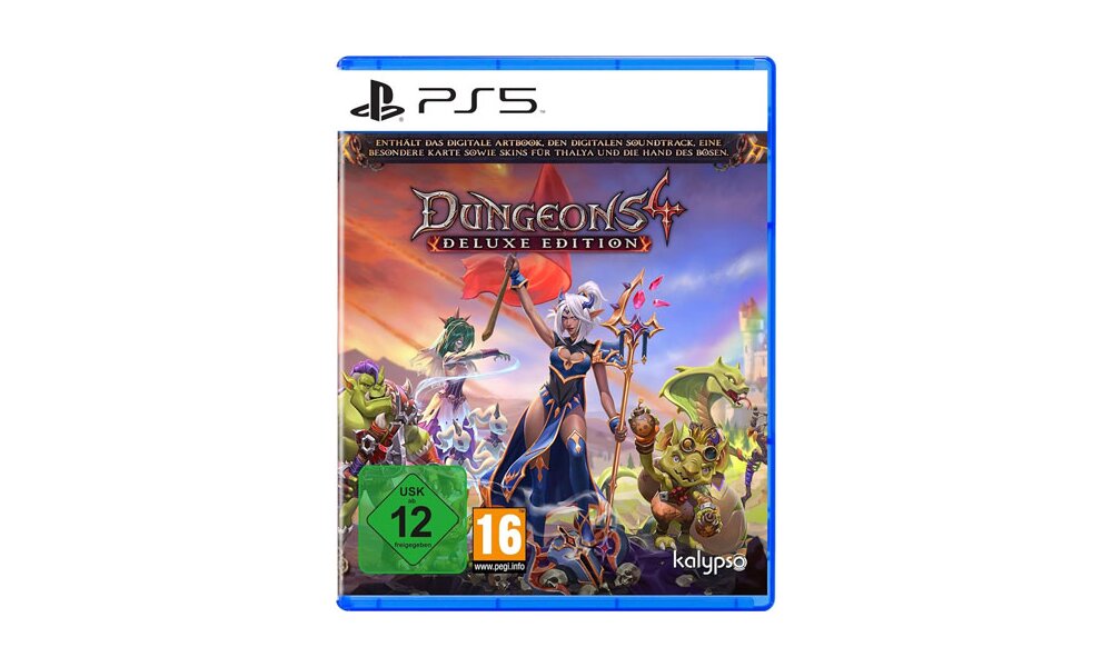 Dungeons 4  Spiel für PS5  Deluxe E box