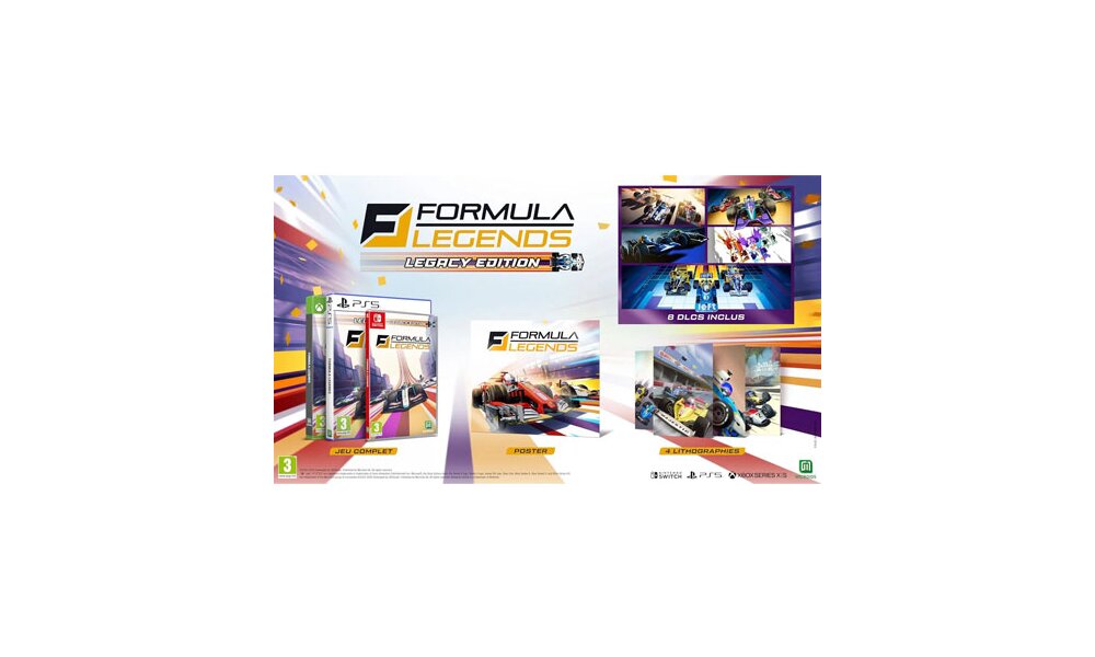 Formula Legends  Switch  Legacy Edition  box