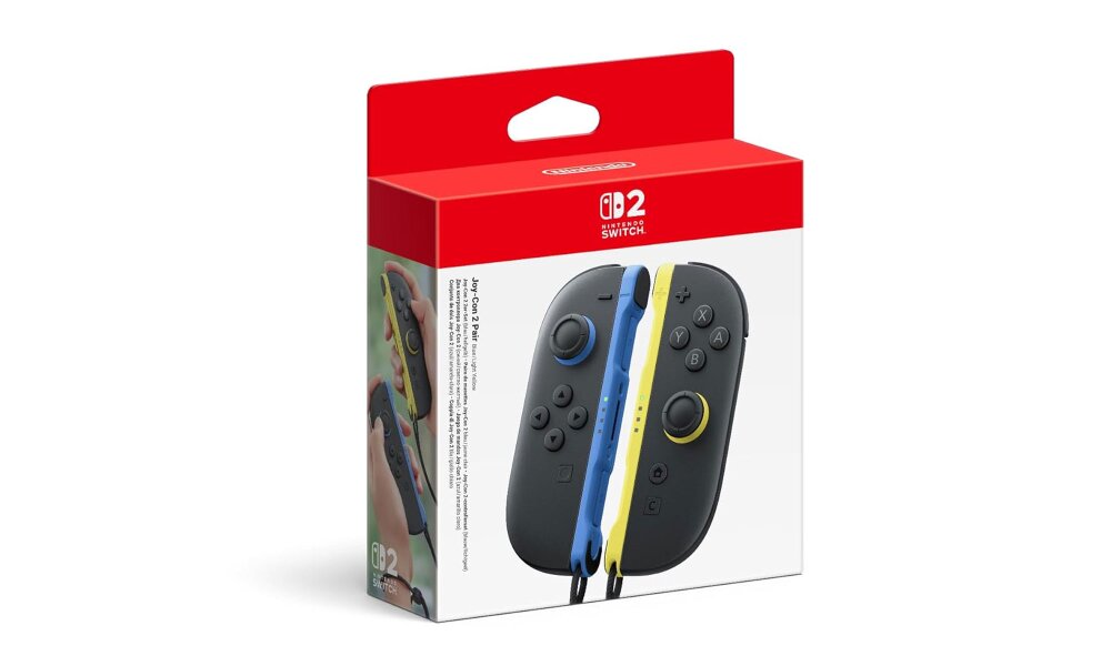 NSW2  Controller Joy-Con 2er blau/hellgelb