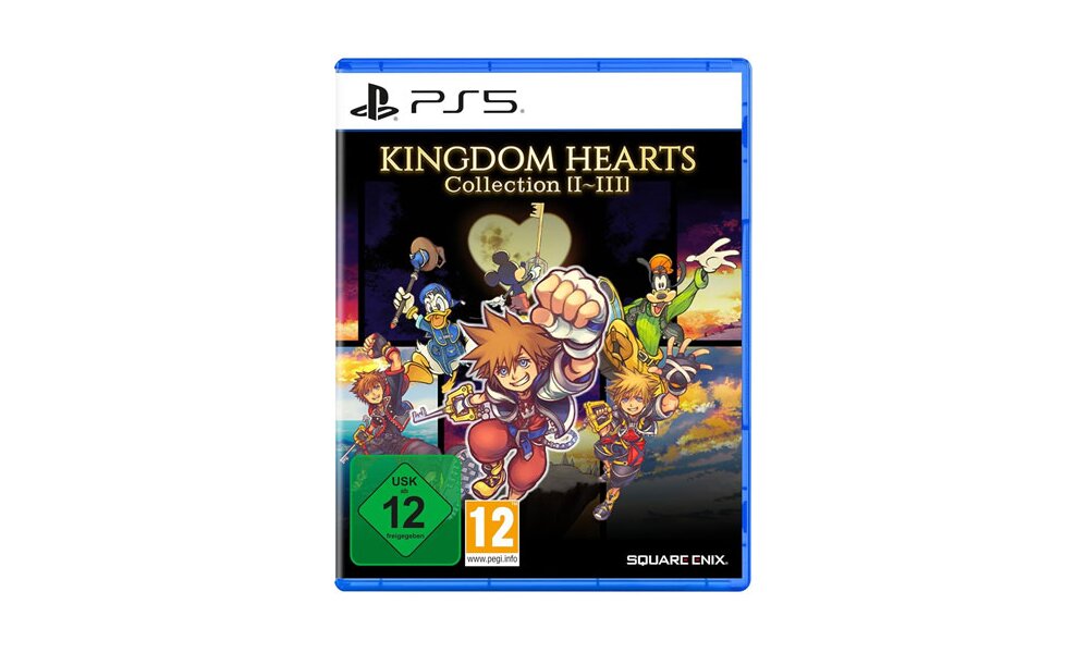 Kingdom Hearts Collection I-III Spiel f& box