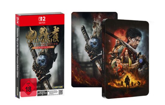 Onimusha Way of the Sword  NSW2  (SSK)  P.E.  + Steelbook