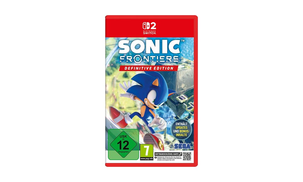 Sonic Frontiers  NSW2  Definitive Editio box