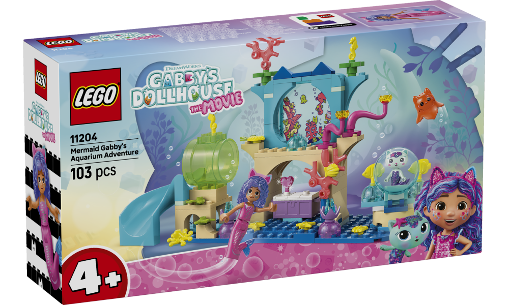 LEGO® Gabbys Dollhouse: 11204 - Meerjungfrau Gabbys Aqua