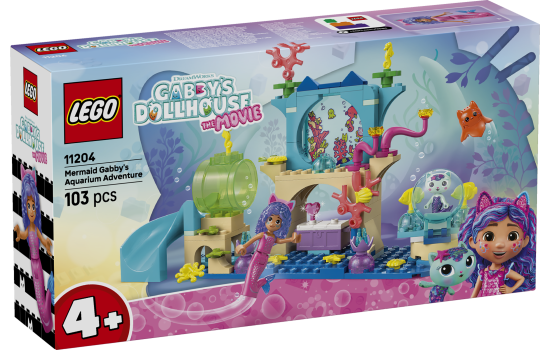 LEGO® Gabbys Dollhouse: 11204 - Meerjungfrau Gabbys Aquarium Abenteuer  - EOL 2026