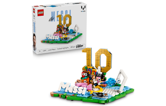 LEGO® Editions Football: 43011 - Lionel Messi – Fußball-Highlights