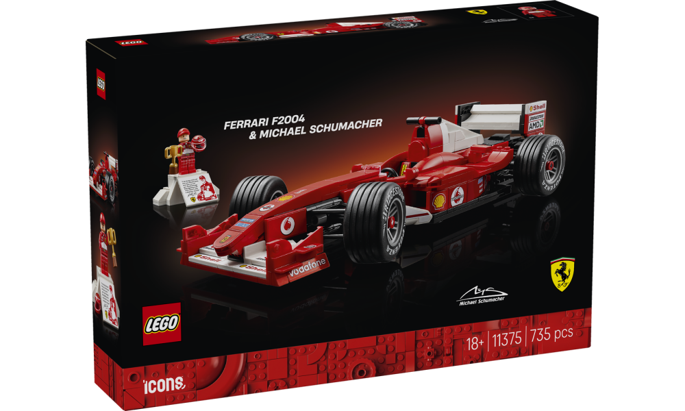 LEGO® Icons: 11375 - Ferrari F2004 und Michael Schumache