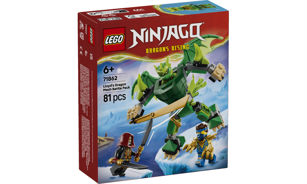 LEGO® Ninjago: 71862 - Lloyds Drachen-Mech Battle Set