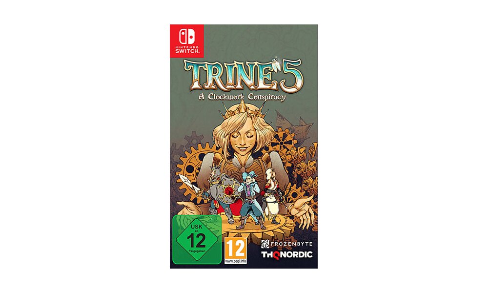 Trine 5  Switch  A Clockwork Conspriracy box