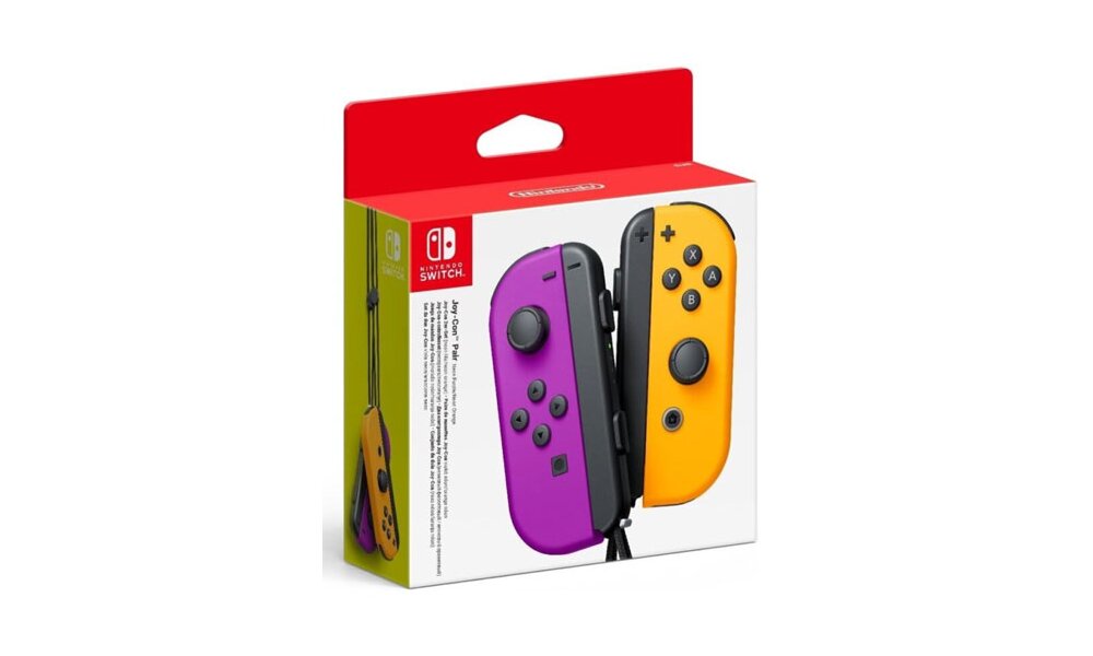 Switch  Controller Joy-Con 2er lila/oran box
